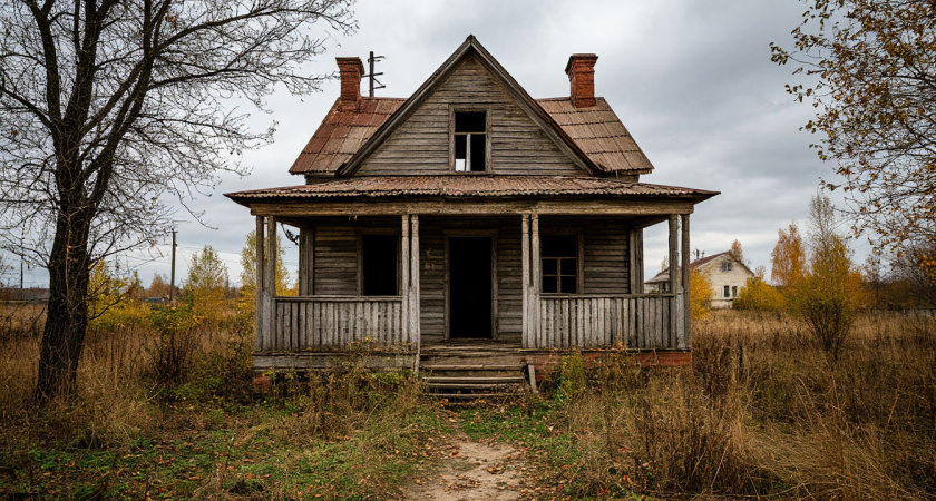В заброшенной деревне нашли нетронутый дом, покинутый 16 лет назад - внутри иконы, семейные фото: от редчайшей находки в сарае все ахнули