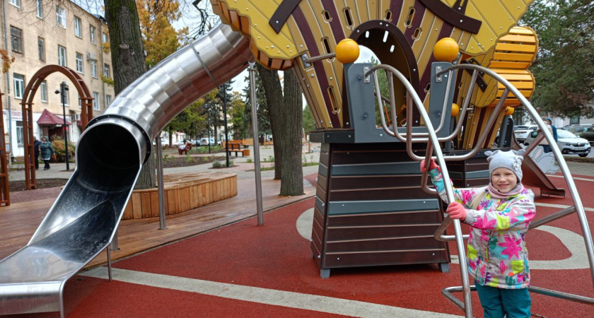 Преображенный сквер уже пользуется повышенной популярностью у костромичей