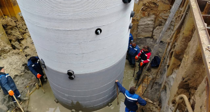 В Костроме завершили строительство новой канализационной станции