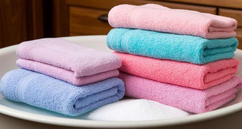 Вываривание полотенец в прошлом: кидаю 2 ложки на таз - мигом станут как новые