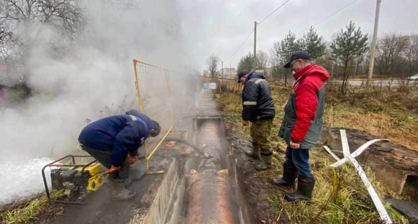 Тепло вернулось в 34 костромские многоэтажки после аварий на сетях