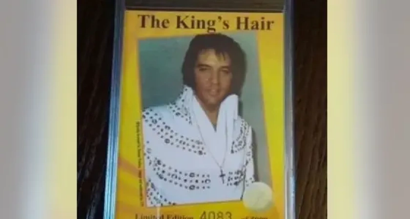 В Костроме продают волос поп-короля Элвиса Пресли