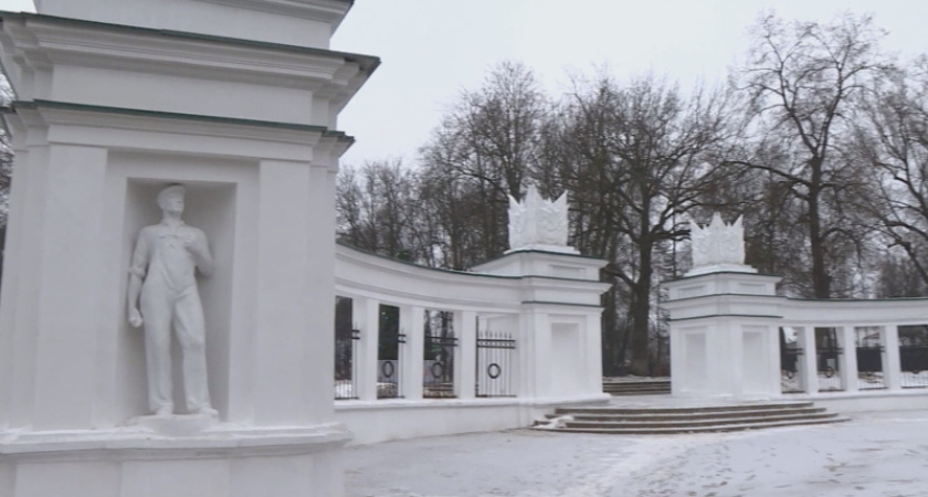 В Костроме завершилась реконструкция входа в парке "Центральный"