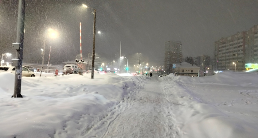 Штормовое предупреждение: Кострому накроет снегопад и сильный ветер