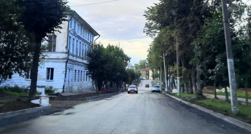 В Костроме завершают ремонт нескольких дорог по нацпроекту