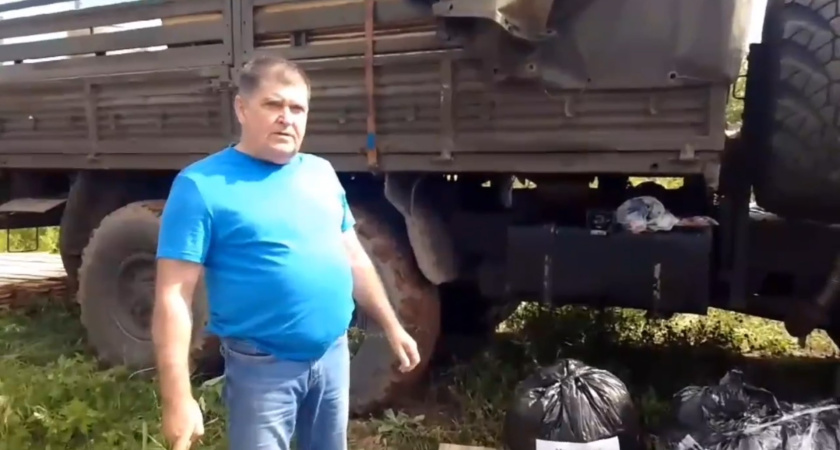 Предприниматель из Вохмы отправил в зону СВО пиломатериалы