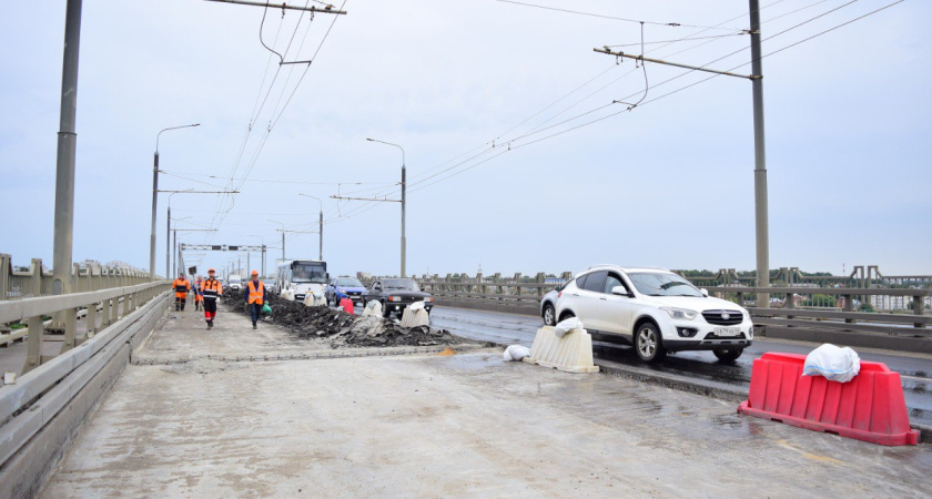 Работы на мосту через Волгу будут ускорены