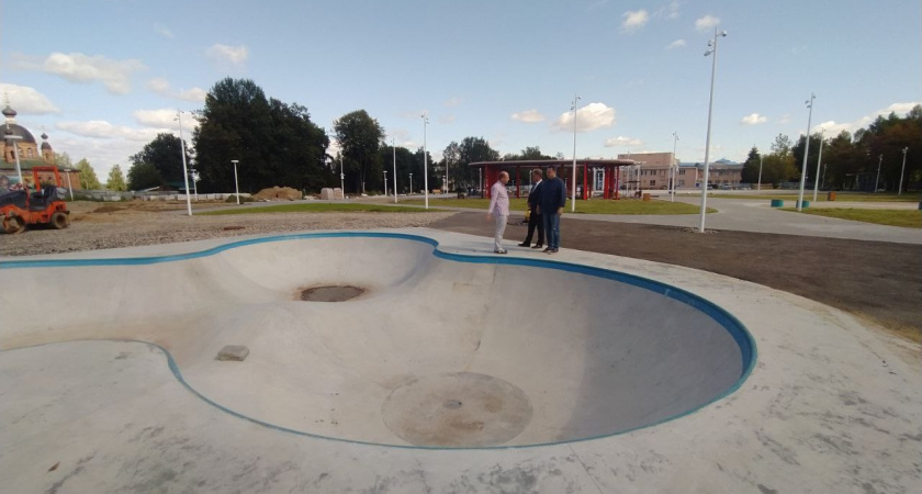 Обновленная площадь в Волгореченске откроется к концу августа