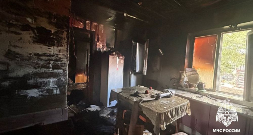 В Чухломском районе загорелся холодильник