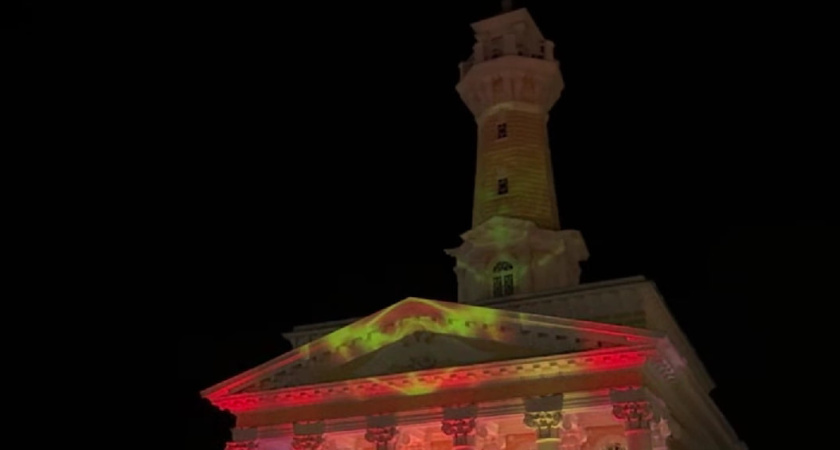 В День города Каланча загорелась красивыми огнями