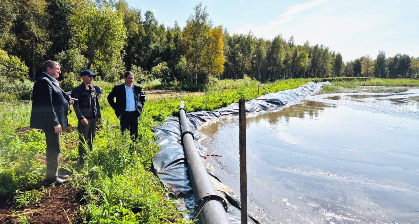 Со дна Галичского озера подняли более 60 тысяч кубометров донных отложений.