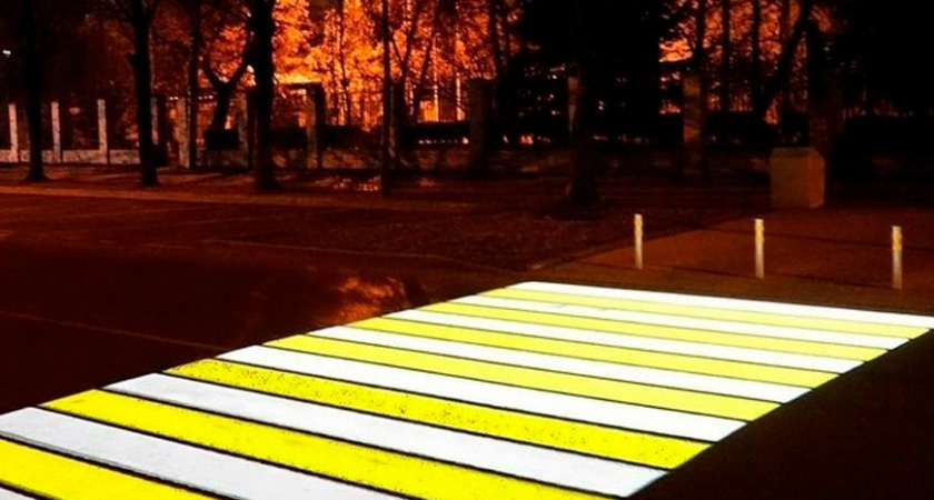 В Костроме установят новые проекционные пешеходные переходы