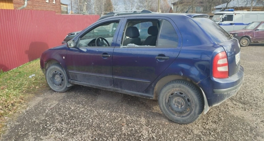 Костромич выпроводил назойливого гостя стрельбой по машине и ранил его в ногу