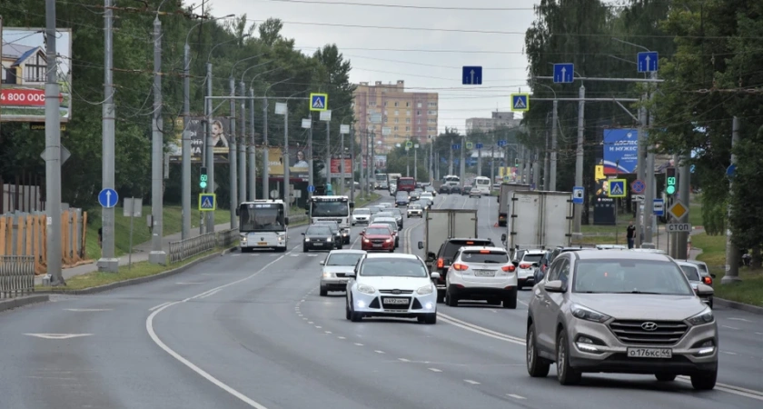 В Костроме планируют сократить протяженность выделенных полос для автобусов