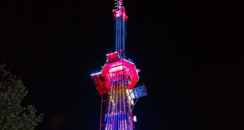 Костромская телебашня сменит подсветку в День народного единства