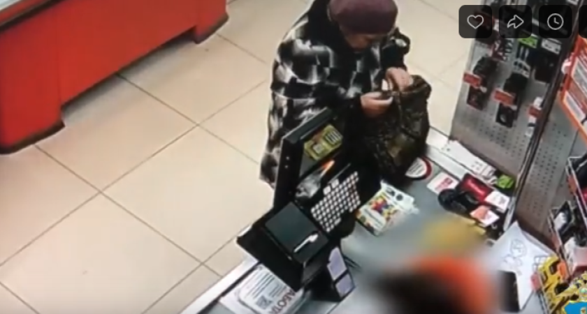 Костромские полицейские разыскивают бессовестную пожилую женщину