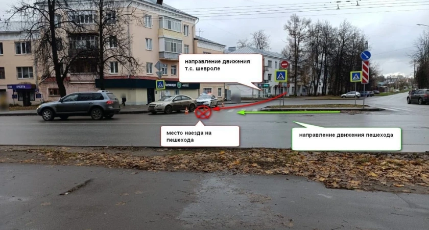 59-летняя костромичка оказалась под колесами машины