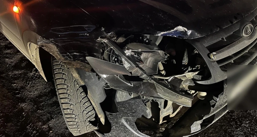 Госпитализирован с травмами: в Костромской области 38-летний мужчина пострадал при столкновении двух авто