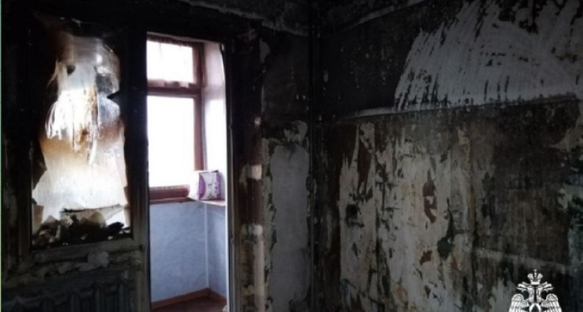 В пригороде Костромы произошел пожар в многоквартирном доме