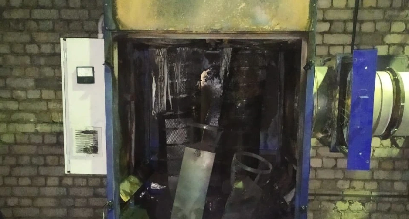 В Костроме при тушении пожара пострадал рабочий