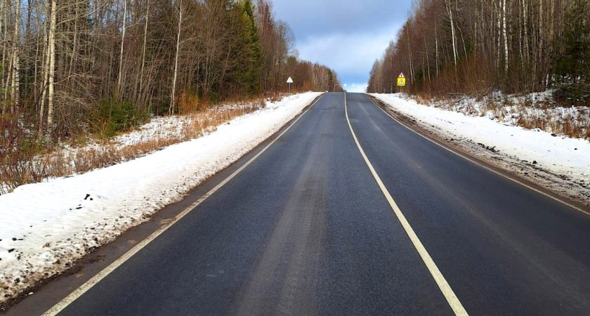 В Костромской области в 2024 году обновили около 400 км дороги