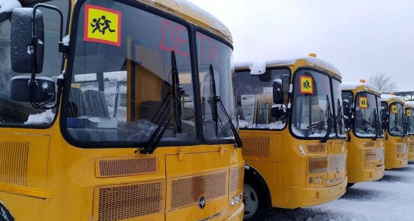 Восемь районов Костромской области получат новые школьные автобусы