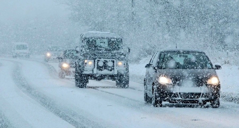 В Костромской области из-за метели отмечается ухудшение видимости на дорогах