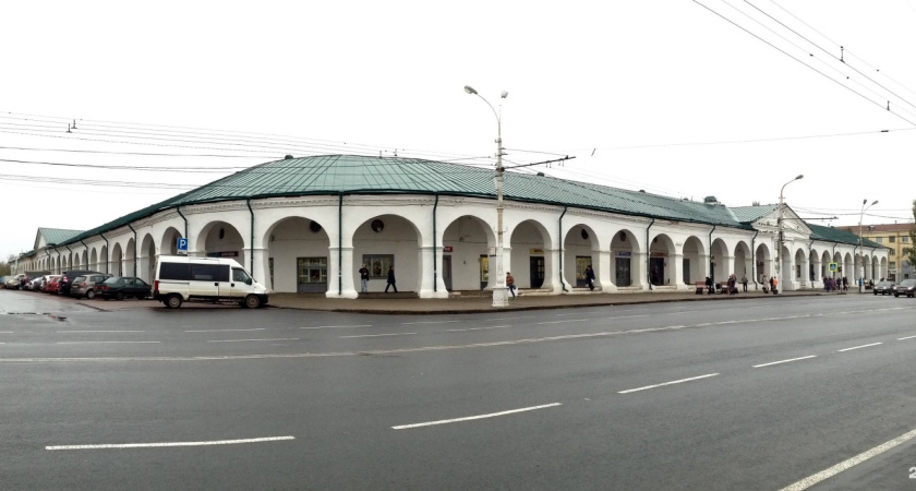 В Кострому мучные ряды стали приводить в порядок