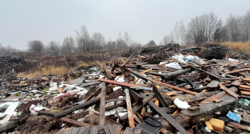 В Костроме прокуратура заинтересовалась несанкционированной свалкой под Судиславлем