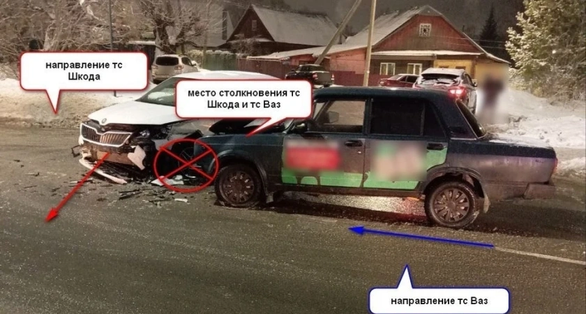 В Костромской области за сутки произошло шесть аварий с пострадавшими