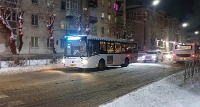 Один из автобусов в Костроме с 1 января начал ездить по новому расписанию