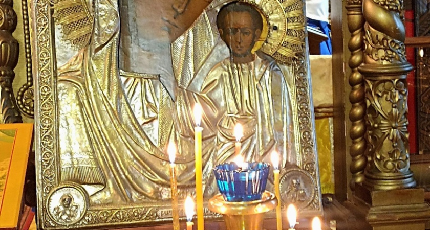 Одну из икон Покровского храма перенесли в село Шунга