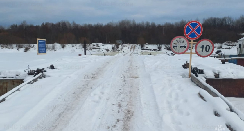 В Костромской области открылась первая переправа