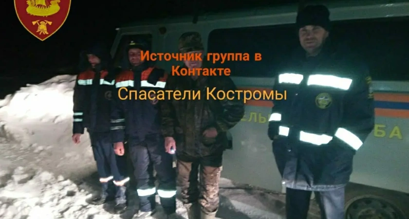 70-летний костромич заблудился в лесу, катаясь на лыжах