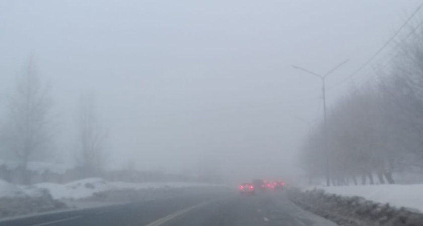 В Костроме синоптики прогнозируют плотный туман и гололед