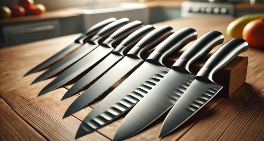 Намазали и смыли – старые ножи острее бритвы: без усилий и специальных инструментов