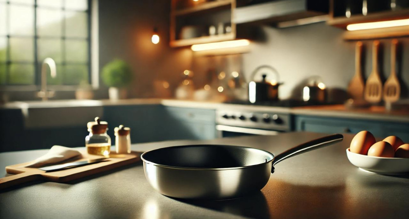 Кладу сковороду в полиэтиленовый пакет, нагар отлетает в миг — любуюсь отражением