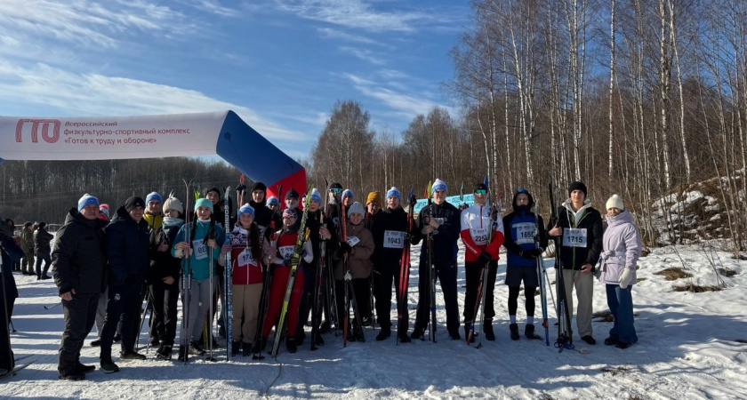 В Чижово на мероприятие "Лыжня России" приняли участие около 2 тысяч человек