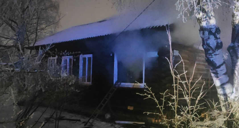 В Шарье на пепелище обнаружено тело 65-летней женщины