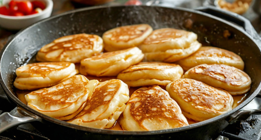 Овсяные оладьи с яблоком за 15 минут — едим и худеем: вкусно так, что пальчики оближешь