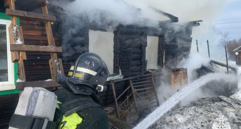В Галичском районе в сгоревшем доме обнаружили тело женщины