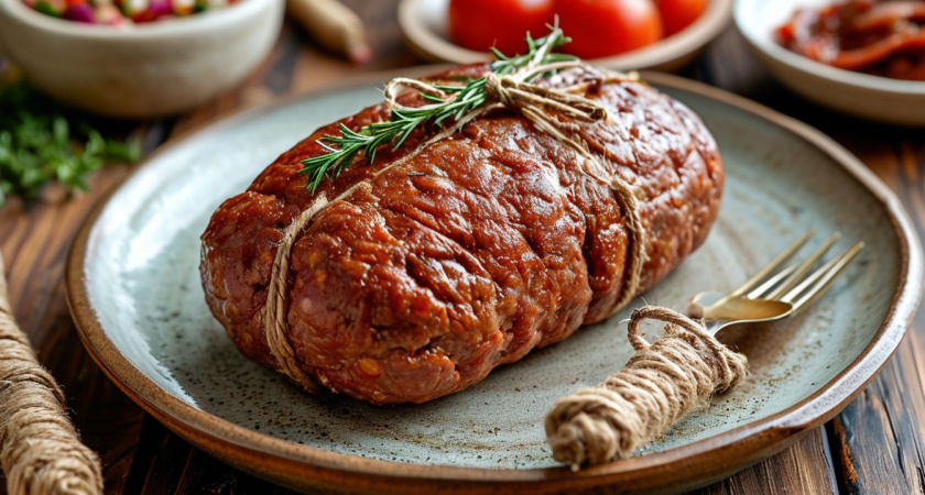 Готовим рулет из сала – и никакой колбасы не надо: не закуска, а объедение - родных за уши не оттащить