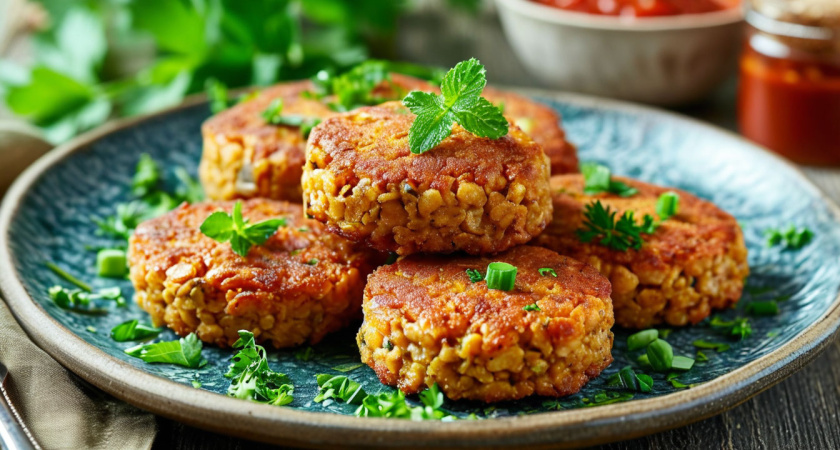 Постный ужин за 20 минут: котлеты без мяса — такие же вкусные, сочные и ароматные - родных за уши не оттащить