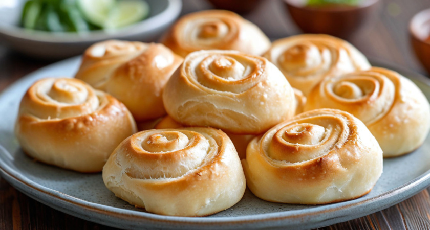 Взбиваем кефир с майонезом — и через несколько минут гора вкуснятины к чаю готова: домашние сметут яство за секунду