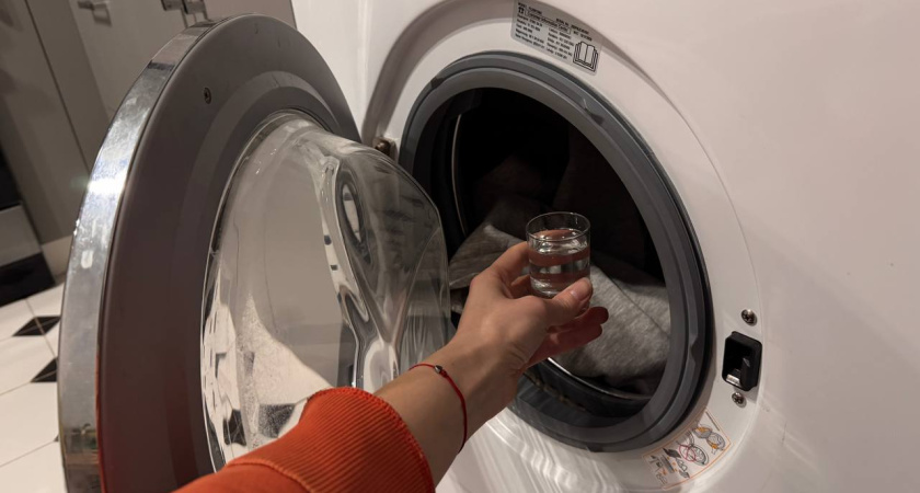 Рюмку в барабан — и стиралка скрипит от стерильности: ошметки грязи, извести и плесени унесет в канализацию со свистом