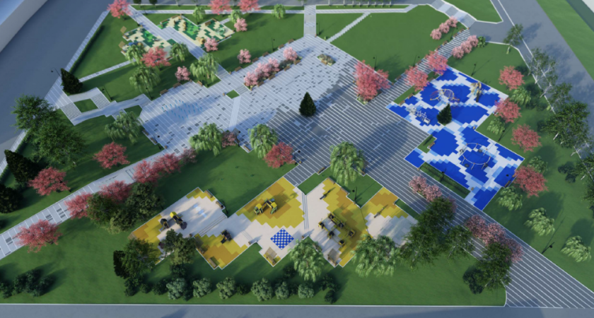 Сквер на перекрестке Голубкова и Стопани в Костроме ждет масштабное преображение