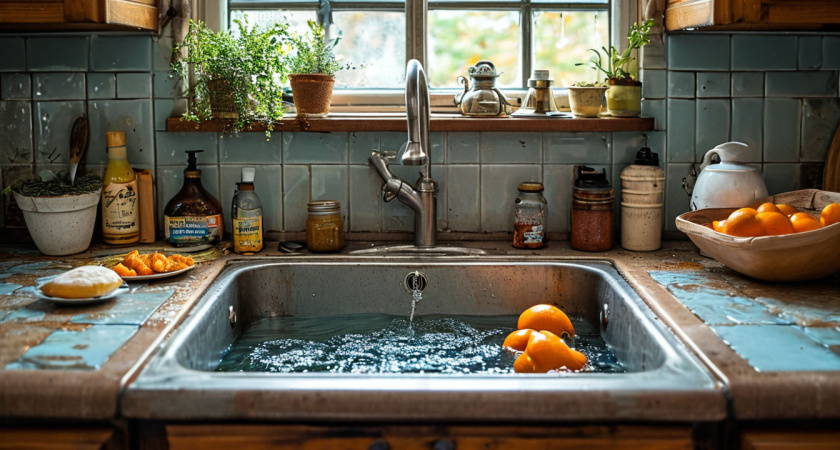 1 ложка и 1 чашка в слив: жир уйдет за 5 минут — эффективнее, чем уксус и сода