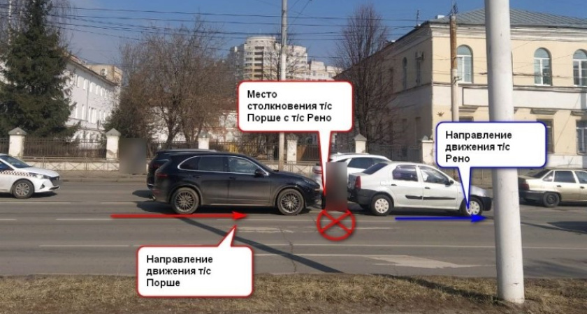 При ДТП с двумя иномарками в Костроме пострадала 57-летняя женщина