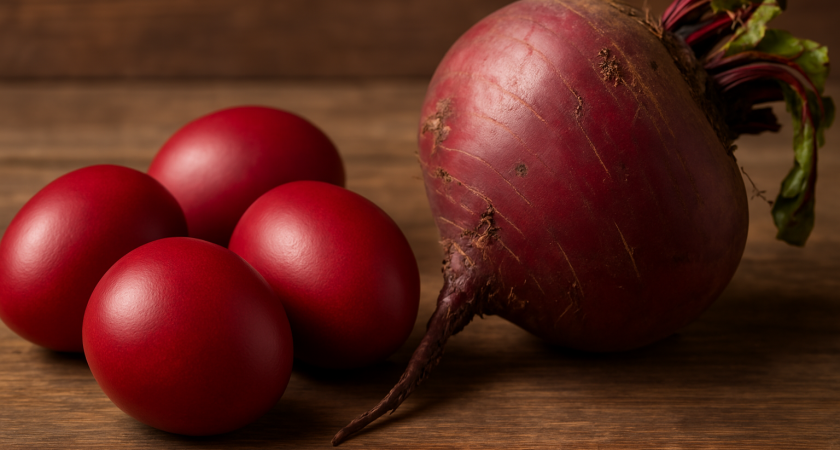 Свеклой уже давно ничего не крашу: яркие красные яйца на Пасху — никакого уксуса и заморочек