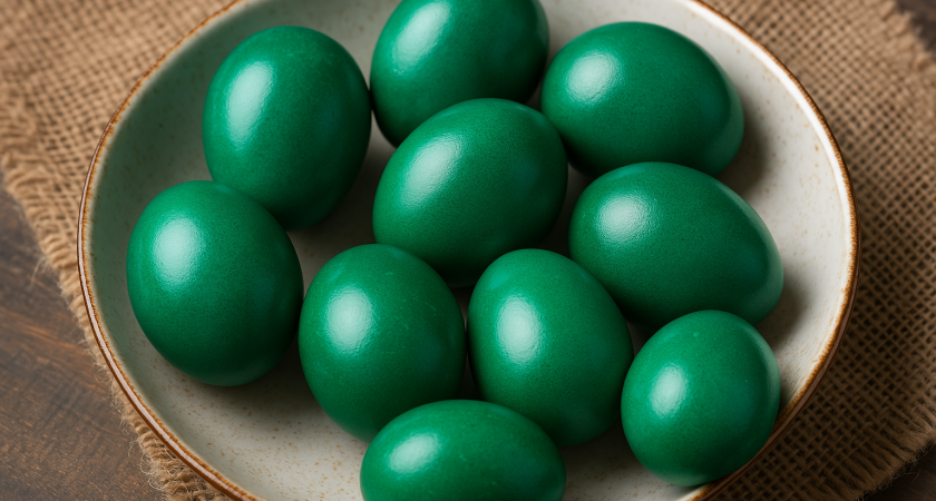 Яйца будут ярче самого красивого королевского изумруда: крашу их без всякой химозы уже так 10 лет - знаю аж 4 простых способа
